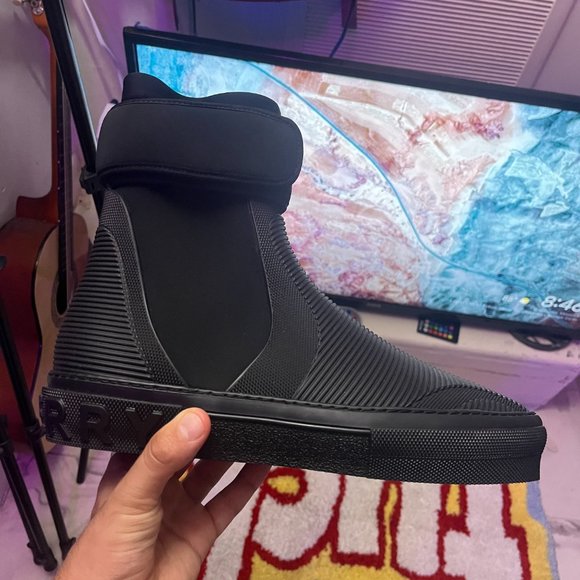 Burberry  - Ankle Boots on Rubber Sole - Picture 7 of 9